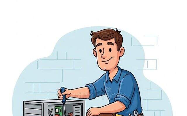 Computer sales and service — technician and repair