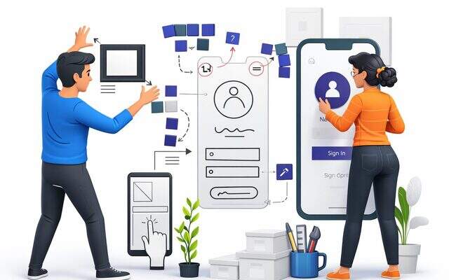 Web design and development — UI/UX and mobile app design